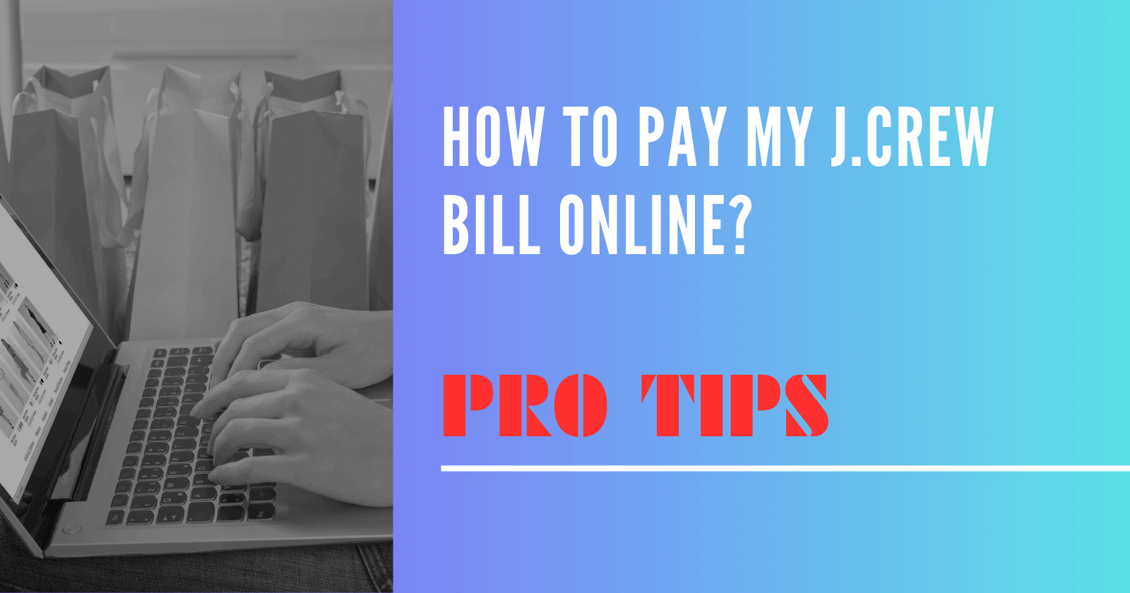 How to Pay My J.Crew Bill Online